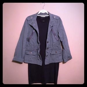 Loft Green Utility Jacket